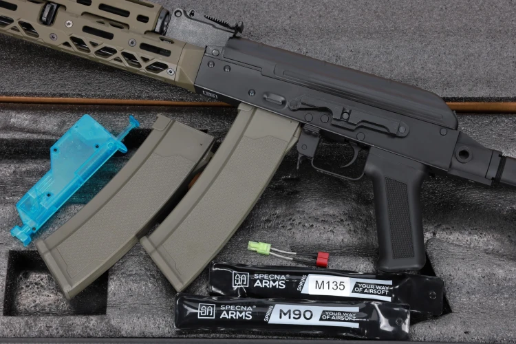 Replika Specna Arms KPYK AK SA-PJ14 Prime BLDC Aster II Oliwkowy