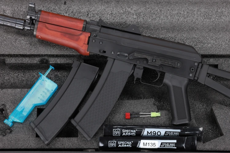 Replika Specna Arms AK SA-PJ17 Prime BLDC Aster Czarny